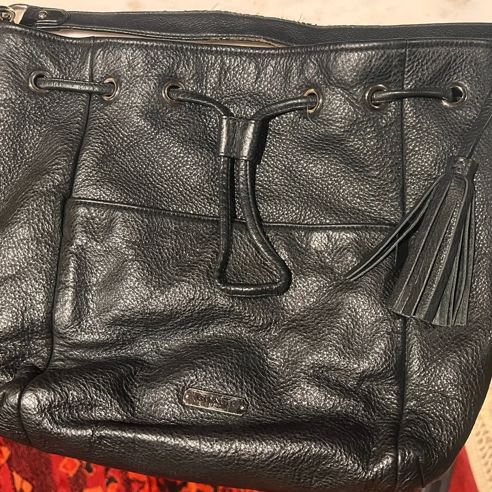 Coach AVERY Pebbled Leather Hobo/Shoulder/ Crossbody Bag - Picture 8 of 9